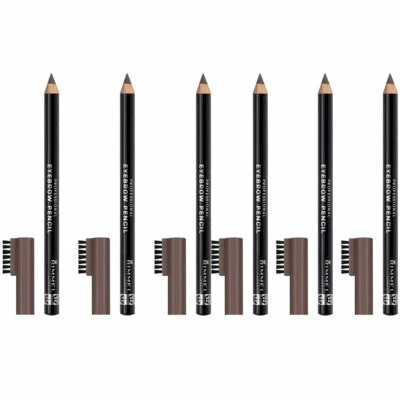 Paquete de (6) nuevas cejas profesionales Rimmel 002 avellana 0,05 onzas Foto 1 de 4