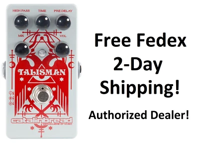New Catalinbread Talisman Plate Reverb Guitar Effects Pedal - Image 1 of 2