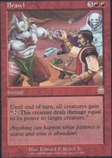 4x NM-Mint, English Regular Brawl Mercadian Masques magicmtg