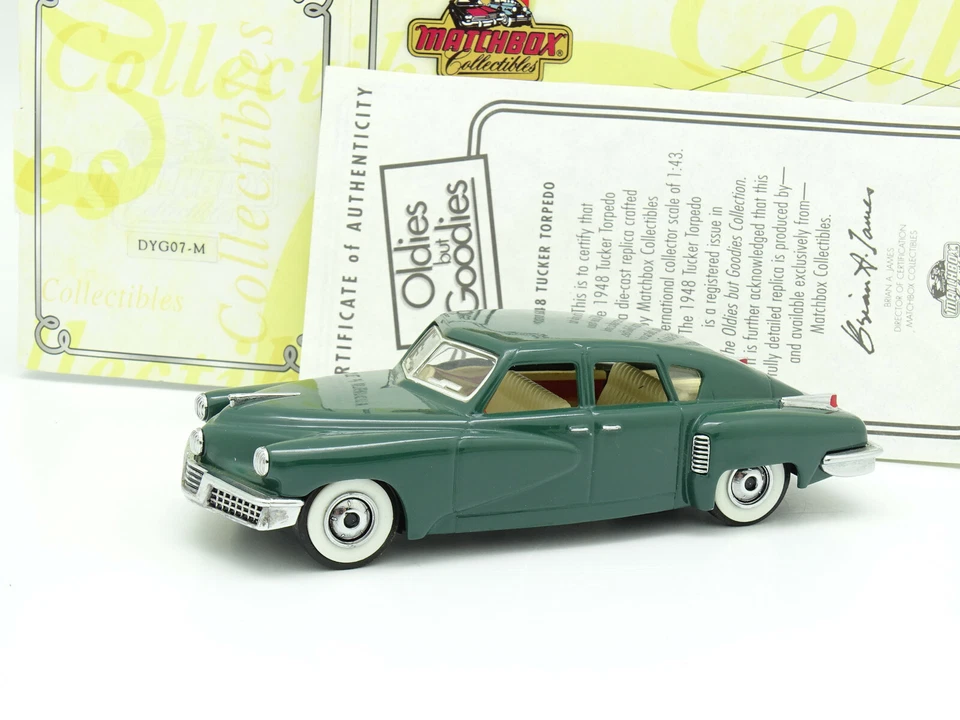 Matchbox 1/43 - Tucker Torpedo 1948 Verde - Immagine 1 di 1