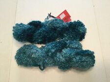 Alchemy yarn -boucle - 2 skeins - roots and wings - teal color