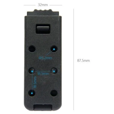 For DIY Kydex Sheath Holster Knife Parts 2* Belt Loops Small DCL Loop Belt Clip - Image 1 of 4