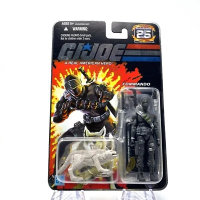 GI JOE 25 Aniversario Snake Eyes Commando con Madera 2007 Cómpralo Ahora Foto 1 de 4