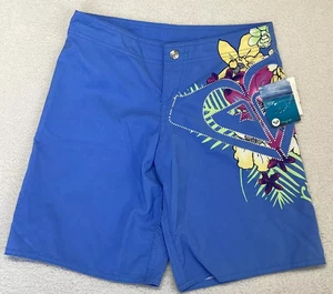 NEW* ROXY BOARDSHORTS BIKINI COVERUP BLUE  Heart Motif Size 6 BOARDIES - Bild 1 von 11