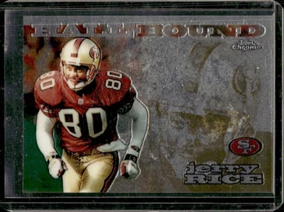 1999 Topps Chrome Jerry Rice Hall of Fame (Hall Hopefuls) #H29 - Image 1 of 2