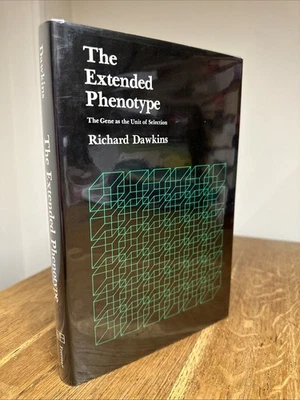 The Extended Phenotype by Richard Dawkins SIGNED & LINED 1982 UK 1/1 HB Freeman - Image 1 of 4