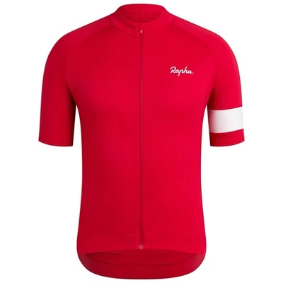 Rapha Core Classic Flyweight Cycling Jersey Red Men’s Size L - Image 1 of 4
