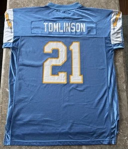 LADAINIAN TOMLINSON SAN DIEGO CHARGERS JERSEY-SZ.XL-REEBOK ONFIELD NFL-EXCELLENT - Picture 1 of 21
