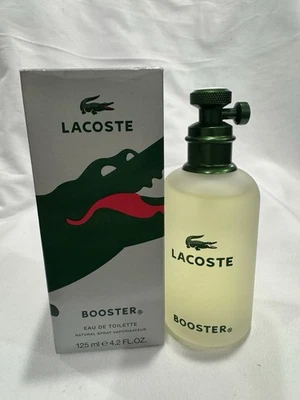Lacoste BOOSTER EDT 125mL 4.2oz Eau De Toilette For Men FRESH Aromatic Vintage - image 1 of 4