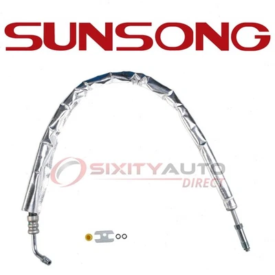 Sunsong Power Steering Pressure Line Hose for 2003-2006 GMC Envoy XL - pe - Image 1 of 4