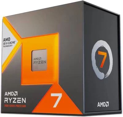 AMD Ryzen 7 7800X3D (8x 4.2 GHz) 104MB Cache Sockel AM5 CPU BOX - Bild 1 von 4
