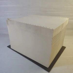 9.5x11 700 Sheets 3-Ply 2 Copies Carbonless Continuous Forms Computer Paper - Picture 1 of 8