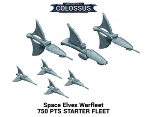 Starterflotte 750 Punkte – Kriegsflotte | Battlefleet Colossus | Grimdark Future - Picture 1 of 4