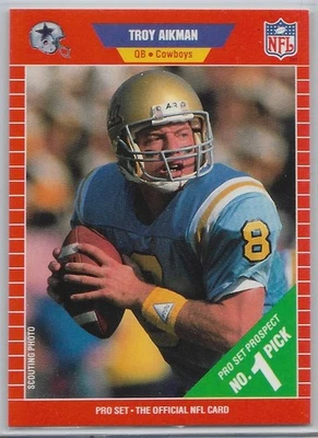 Juego profesional 1989 #490 Troy Aikman radiocontrol Foto 1 de 2