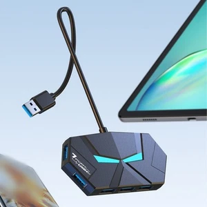 USB 3 0 Hub 4 porty TypC Adapter do klawiatury Mysz do portu MagicBand + - Zdjęcie 1 z 14
