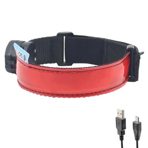 Reflective Running Gear LED Armband Rechargeable Waterproof Running Light Hig... - Picture 1 of 6