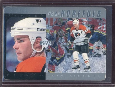 1996/97 Upper Deck Silver Hart Hopefuls Eric Lindros #3 (604/1000) - Image 1 of 2