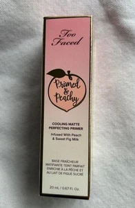 Too Faced PRIMED & PEACHY Cooling Matte Perfecting Primer 0.67 oz - Picture 1 of 6