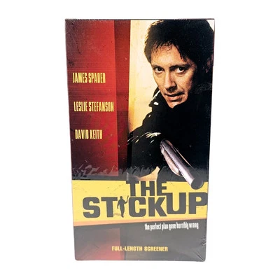 The Stickup VHS Promo Screener James Spader David Keith Brand New Sealed  - Image 1 of 4