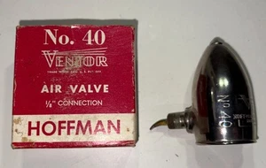 HOFFMAN SPECIALTY NO. 40 AIR VALVE 1/8" CONNECTION MAX 10 PSI ~ OPEN BOX - Picture 1 of 2