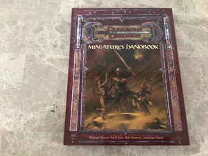 Miniatures Handbook Dungeons & Dragons D&D First Printing Hardcover NEW - Imagen 1 de 4