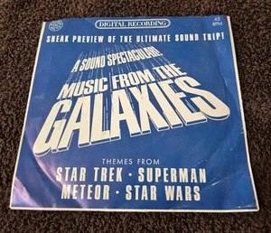 1980 MUSIC FROM THE GALAXIES Star Trek Star Wars Superman Meteor 7" CBS EX/VG - Picture 1 of 3
