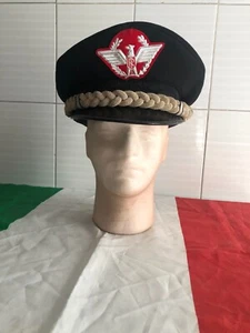 Berretto Cappello Militare Da Generale fuori ordinanza Vintage Esercito Italiano - Foto 1 di 6