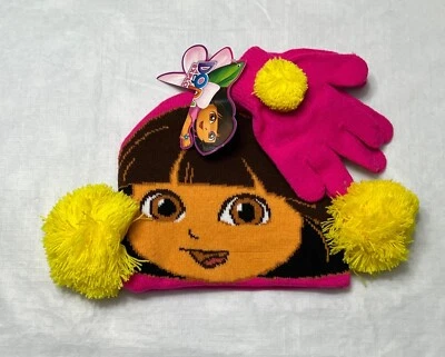 Chapéu gorro feminino Dora ou Kai-lan: tamanho único serve para a maioria - Imagem 1 de 2