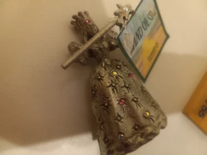 WIZARD of OZ Vintage Comstock Pewter - Glinda Figural Bell with Original Tag - Picture 1 of 14