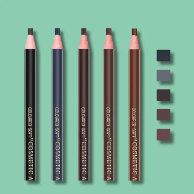 Juego De 5 Lapices De Cejas Impermeables Para Microblading Y Laminado Foto 1 de 4