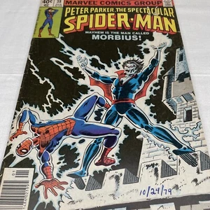Spectacular Spider-Man #38 NEWSSTAND (1980) KEY Morbius Cured Milgrom Mid Grade - Picture 1 of 12