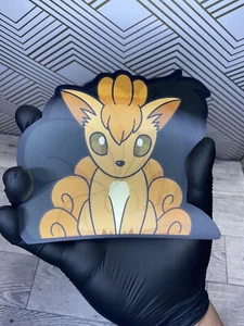 Pokemon Nine Tails & Vulpix 3D Lenticular Motion Sticker Car Decal - Picture 1 of 4
