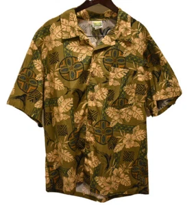 VTG-TOUCAN DANCE BY FAST LANE, "NATCA" HAWAIIAN 100% COTTON SHIRT MENS SIZE-L - Picture 1 of 3
