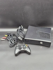 Microsoft Xbox 360 S Slim 250GB Matte Black Console & Controller Bundle, Tested! - Picture 1 of 16