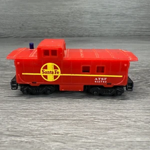 Vtg Mattel Hot Wheels Train Caboose Santa Fe ATSF 412742 No Couplers #1005 - Picture 1 of 13
