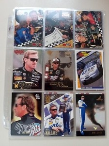 VINTAGE LOT OF 32 RUSTY WALLACE NASCAR CARDS SEE PHOTOS FOR EXACT CARDS 9...