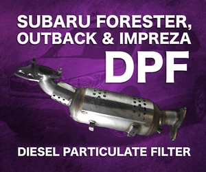 DPF Diesel Particulate Filter for Subaru Forester, Outback and Impreza - Picture 1 of 2