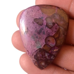 76Cts. Natural Purple Sugilite Designer Pear Cabochon Loose Gemstone Russia - Picture 1 of 8