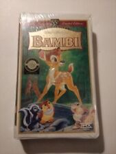 NEW SEALED VHS - Walt Disney's Bambi 55th Anniversary - 1997 Masterpiece 9505