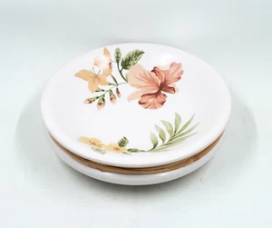 Croscill Home KAUAI Bathroom Ceramic Soap Dish NEW - Picture 1 of 3