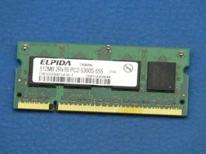 512MB RAM Memory 2Rx16 PC2-5300S-555 Notebook 9100337671-44083 - Zdjęcie 1 z 1