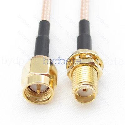 SMA male to female RG316 Coaxial Cable extend extension Coax Pigtail 50ohm lot - Image 1 of 4