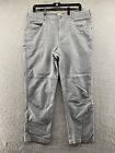 Red Head Double Knee Brush Guard Gray Cargo Pants in Men’s Tag Size 38x32