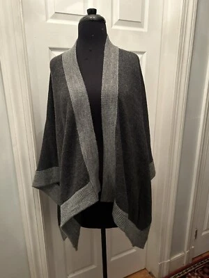 Poncho Capa de Alpaca Yarn Funciona OS Foto 1 de 4