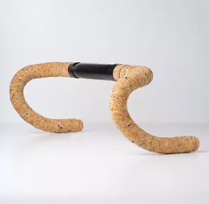 BTP Bicycle Handlebar Tape NATURAL CORK BROWN BT-COK02 Road Touring MTB Bikes - Picture 1 of 8