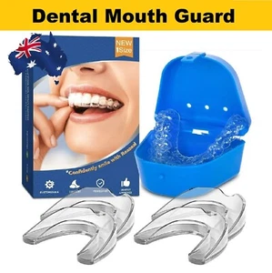 Teeth Grinding Mouthguard Mouth Guard Night Bruxism Clenching Sleeping Dental - Picture 1 of 13