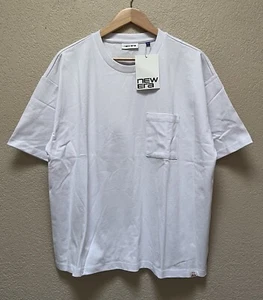 New Era Men’s White Color Pocket T-Shirt Size Large - Picture 1 of 7