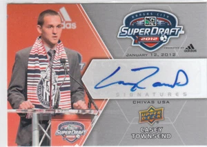 2012 Upper Deck MLS Super Draft Signatures Casey Townsend #SDS-CT Rookie Auto RC - Bild 1 von 1