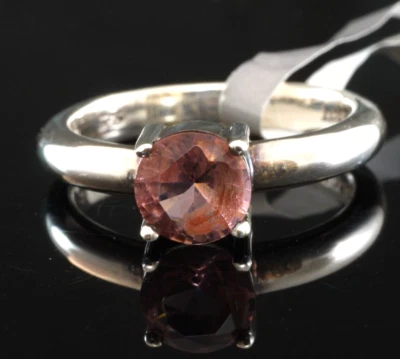 ESPRIT JEWELS Ring Gr 18  925 Sterlingsilber mit rosa Stein - Bild 1 von 4