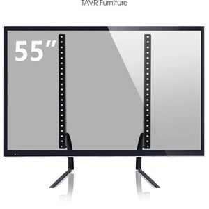 Modern Table Top TV Stand Leg fits Most 32" - 55" LCD LED Flat Panel TVs - Imagen 1 de 9